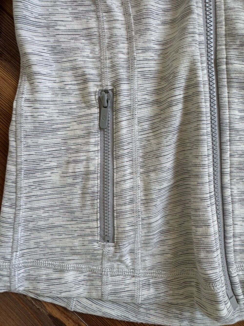 lululemon Define Jacket Wee Are From Space Ice Grey Size 4 Luon Full Zip - Picture 3 of 9